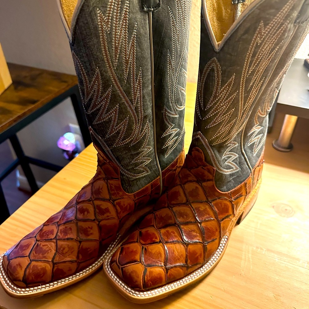 Horse Power Men’s Piccaru Print Boots - Size 8M